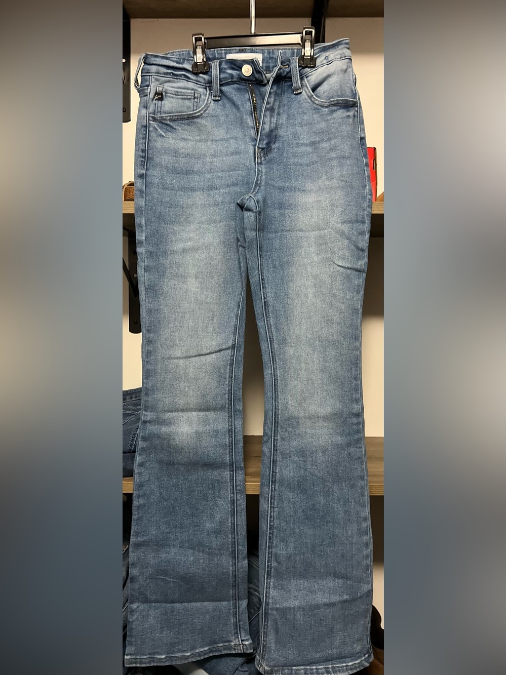 KanCan Medium Light Blue Boot Cut Jeans